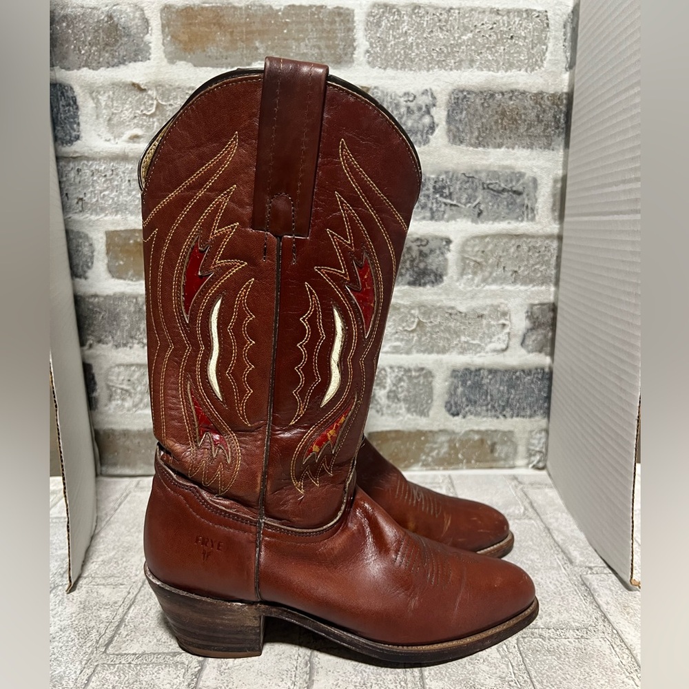 Woman’s size 6.5 vintage 1970’s Frye cowboy boots